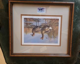 Upside Down Duck Stamp - Sorry