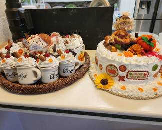 Fall Decor - She made lots of these and sold them online