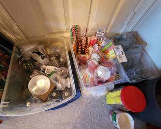 Tub of Craft Jars - All Sizes