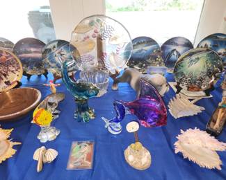 Hand-blown Fish - Plates