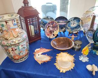 Oriental Vase - Shells - Inlay Bowl