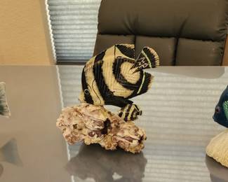 Handpainted Fish Decor