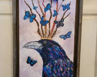 Lisa Morales Butterfly Painting