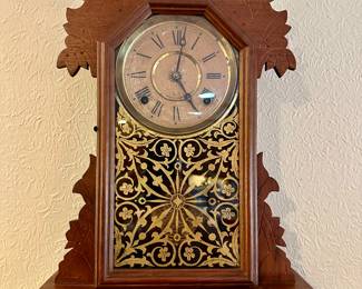 Antique Ingraham Kitchen Clock, running!