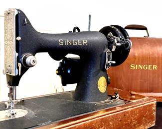 Antique Singer Sewing Machine $75 or bid #11