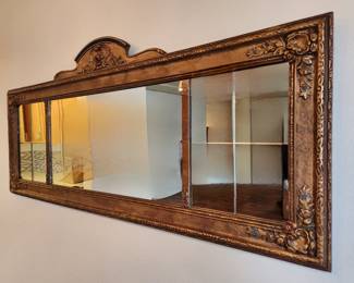Antique Piano Console Mirror $279 or bid #7