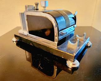 Art Deco Period Cigarette Dispenser and Lighter