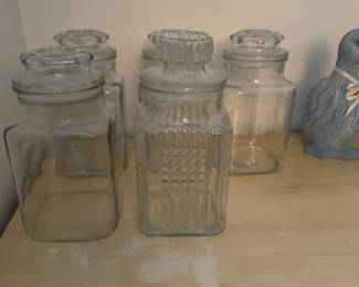 glass jars