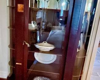 rare curved glass CURIO pristine condition $150 
