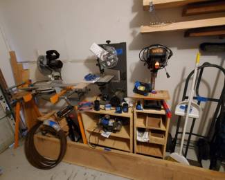 More Saws, Drill Press