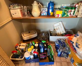 Cleaning supplies and more!
