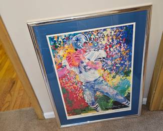  LeRoy Neimann signed Serigraph 
# 223/350
Signed by Roger Staubach 
