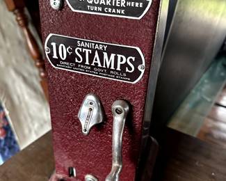 This is a GREAT Vintage Schermack 10 cent Postage Stamp Vending Machine! Great condition! 