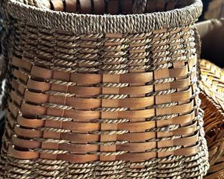 Lots of really well made baskets! 