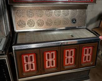 This is a vintage Rowe Industries AMI Jukebox! (1st of TWO we have at this sale!) Fantastic MCM Look! 