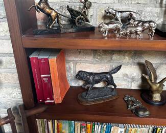 MANY heavy cast metal pieces! Beautiful collectibles and books! 