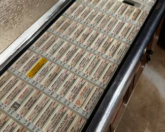 This is a vintage Rowe Industries AMI Jukebox! (1st of TWO we have at this sale!) Fantastic MCM Look! 