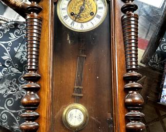 An absolutely beautiful Antique Victorian Wall Clock! 