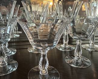 Some LOVELY Fostoria Crystal stemware!  10 pieces total! 