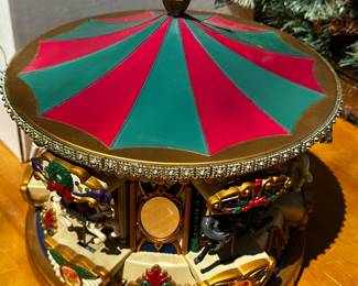 An awesome Mr. Christmas Electric Musical Carousel! 