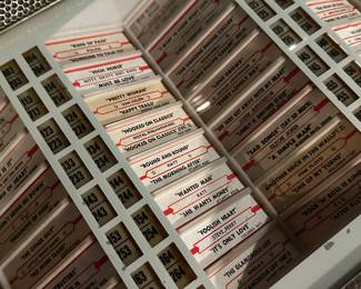 This is a vintage Select-O-Matic Jukebox! (2nd of TWO we have at this sale!) Fantastic late 60s - early 70's vibe!