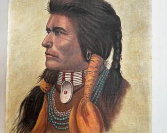 Helen Omillian Signed Oil Southwest Oil Painting!