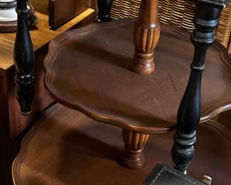 We have started moving stuff around and taking a peek into the dozens of totes/boxes waiting for us! Here are a few pics of the excellent treasures you can expect from this fantastic Fostoria estate sale!