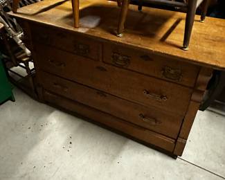 We have started moving stuff around and taking a peek into the dozens of totes/boxes waiting for us! Here are a few pics of the excellent treasures you can expect from this fantastic Fostoria estate sale!