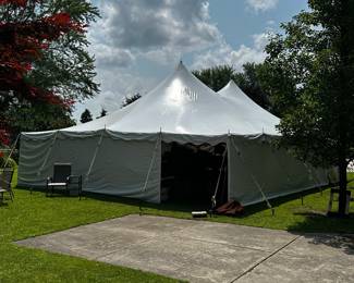 This 30X45 tent is stuffed!                                                        PLUS A ABSOLUTELY FULL HOUSE!
A POSITIVLEY JAMMED GARAGE!
A FANTASTICALLY STUFFED 30x50 POLE BARN! YESTERDAY WE HAD TO AD A 20x10 OVERFLOW TENT! 
SO MANY TREASURES ACROSS EVERY POSSIBLE GENRE!