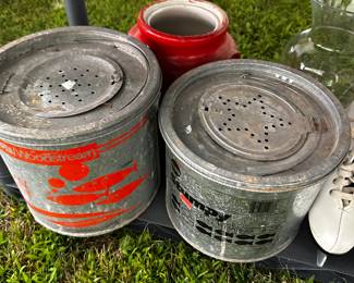 Couple of old fishing buckets! 