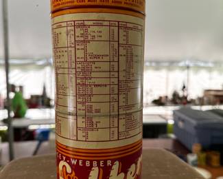 This is a fantastic ANTIQUE Radiator Coolent Tin!