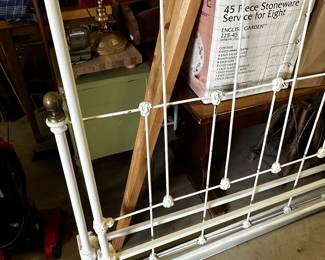 We have started moving stuff around and taking a peek into the dozens of totes/boxes waiting for us! Here are a few pics of the excellent treasures you can expect from this fantastic Fostoria estate sale!