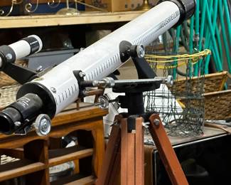 We have started moving stuff around and taking a peek into the dozens of totes/boxes waiting for us! Here are a few pics of the excellent treasures you can expect from this fantastic Fostoria estate sale!