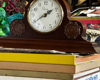 We have started moving stuff around and taking a peek into the dozens of totes/boxes waiting for us! Here are a few pics of the excellent treasures you can expect from this fantastic Fostoria estate sale!