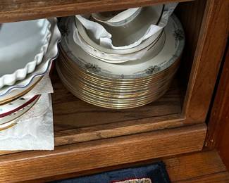 We have started moving stuff around and taking a peek into the dozens of totes/boxes waiting for us! Here are a few pics of the excellent treasures you can expect from this fantastic Fostoria estate sale!