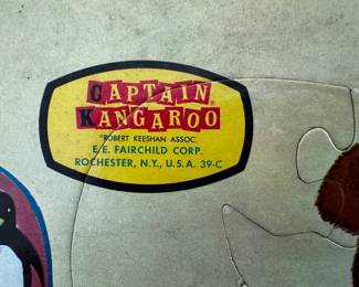 WOW! There are FOUR of these excellent Captain Kangaroo Puzzles! 
