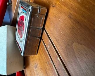 This is a very cool MCM Chorome Cigarette Pack Case with windows! 