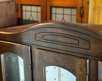 We have started moving stuff around and taking a peek into the dozens of totes/boxes waiting for us! Here are a few pics of the excellent treasures you can expect from this fantastic Fostoria estate sale!