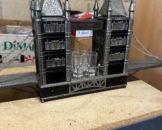 We have started moving stuff around and taking a peek into the dozens of totes/boxes waiting for us! Here are a few pics of the excellent treasures you can expect from this fantastic Fostoria estate sale!