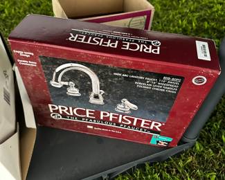 Another shelving unit filled! Lots of great vintage heavy pottery pieces! Usable and decorative! 