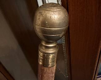 We have started moving stuff around and taking a peek into the dozens of totes/boxes waiting for us! Here are a few pics of the excellent treasures you can expect from this fantastic Fostoria estate sale!