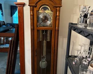 We have started moving stuff around and taking a peek into the dozens of totes/boxes waiting for us! Here are a few pics of the excellent treasures you can expect from this fantastic Fostoria estate sale!