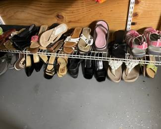 Lots of shoes