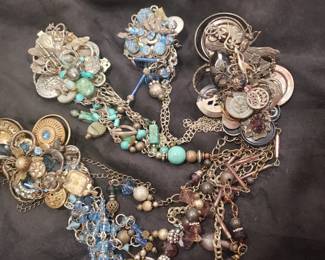 Lisa  Carlson  designer jewelry ,one of a kind