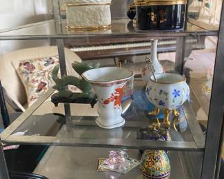 CLOISONNE AND LIMOGES