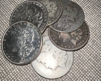 Assorted Morgan Silver Dollars - SOLD