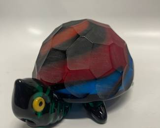 Murano Glass Cenedesen Vetri Turtle (6"x4"x3") - $300