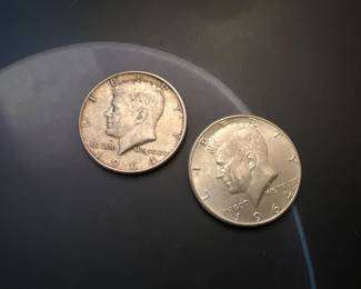 Silver Kennedy 1964 Half Dollars #2 offered at $20