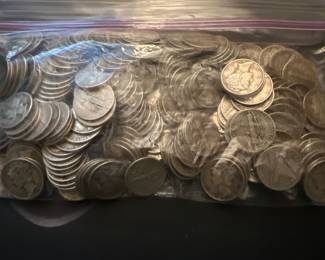 Silver Liberty Head/Mercury Dimes #250 Offered at $1000