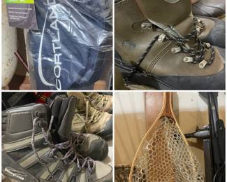 Some fly fishing gear